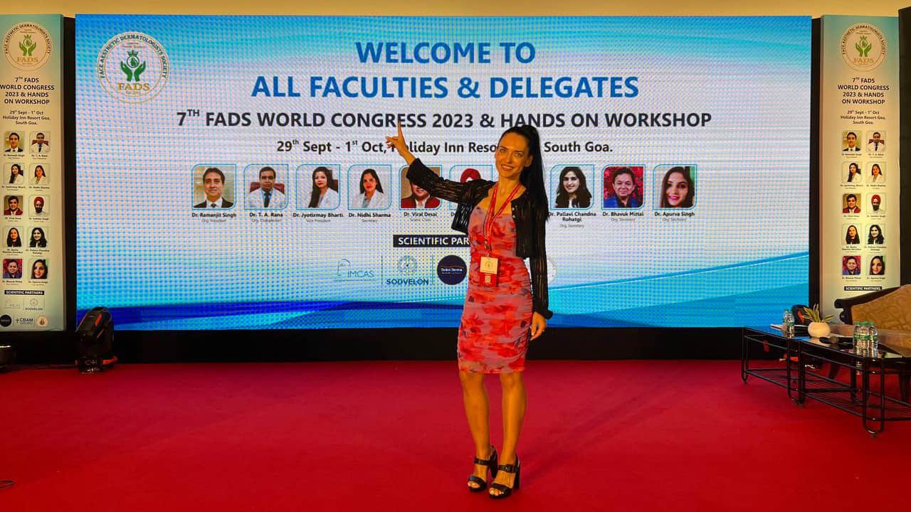 Βράβευση της Δρ Αμαλίας Τσιατούρα στο FADS Congress 2023