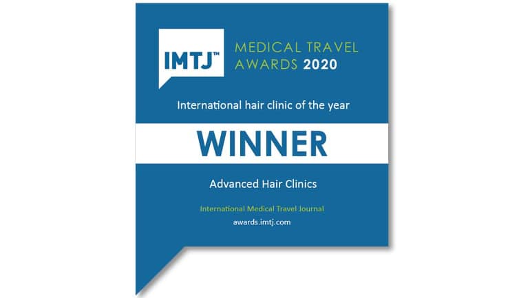 Η Advanced Hair Clinics βραβευόμενη ως “International Hair Clinic of the Year 2020”